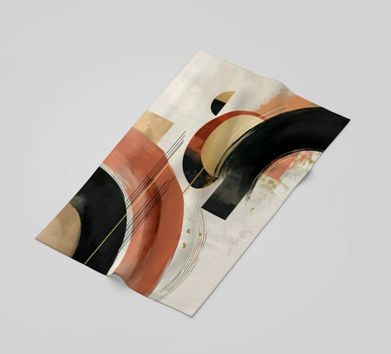 Abstract forms serviette de plage de Pictura