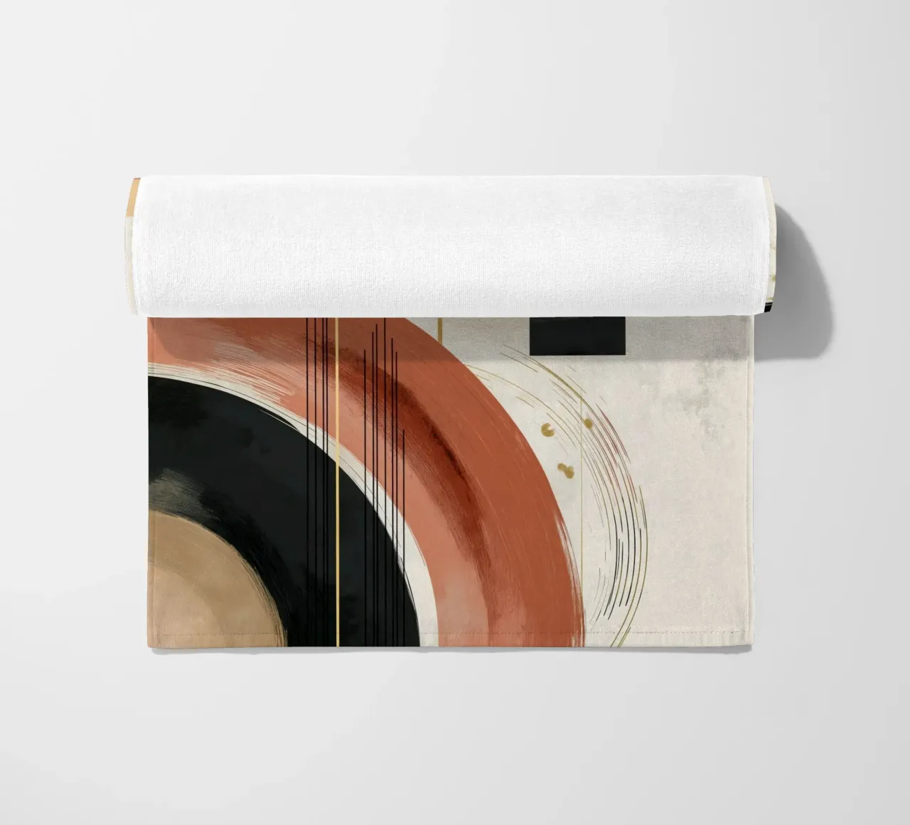 Abstract forms serviette de plage de Pictura