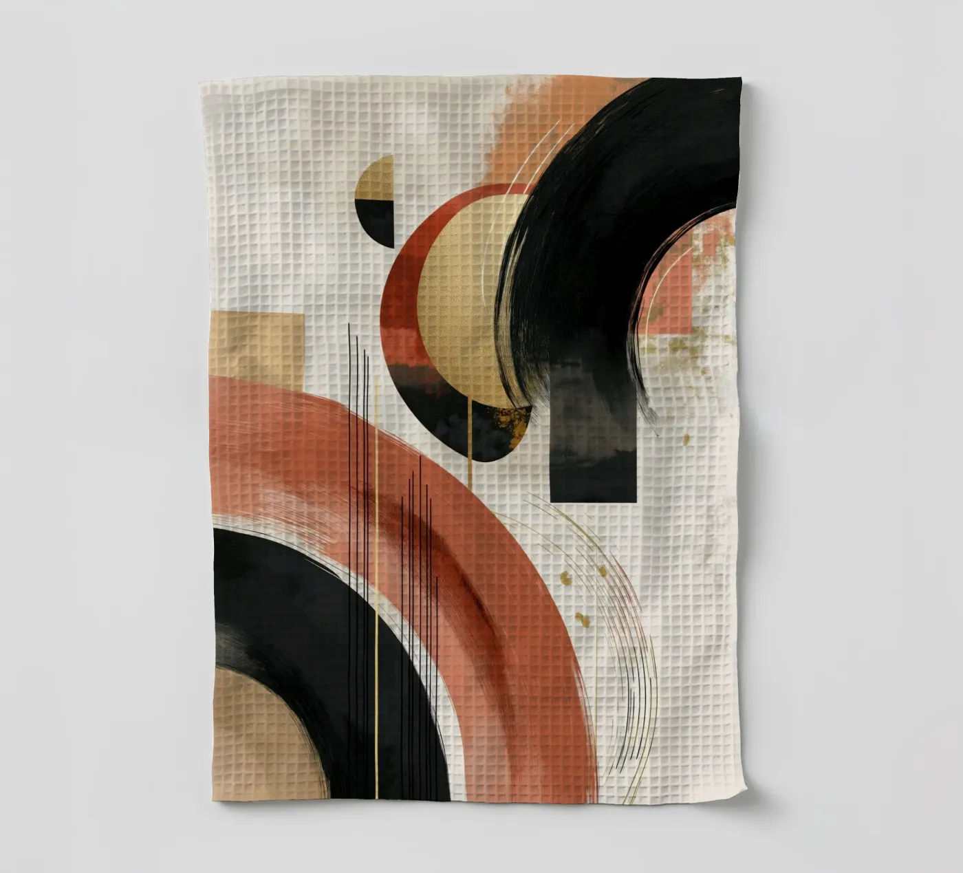 Abstract forms Geschirrtuch von Pictura