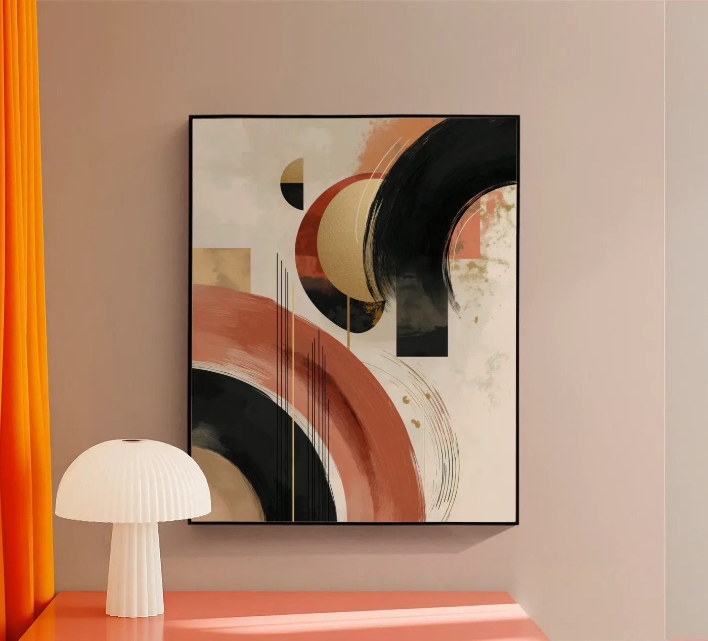 Formes abstraites plexiglas de Pictura