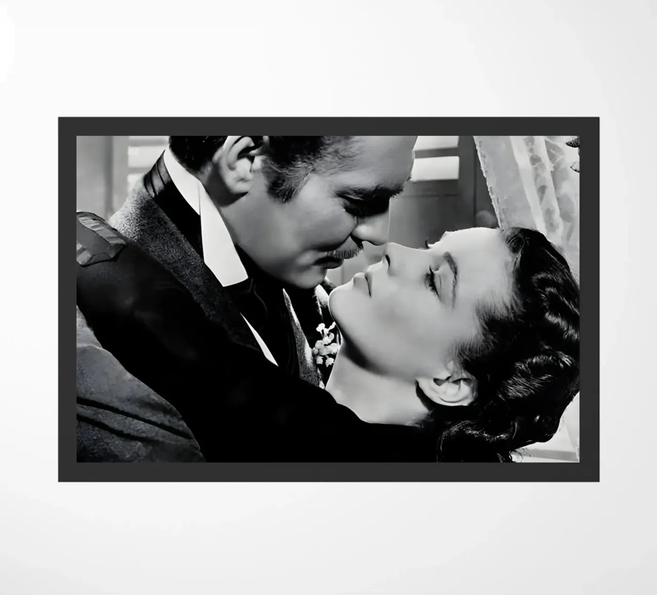Rhett Butler and Scarlett O'Hara zerbino da Low poly art