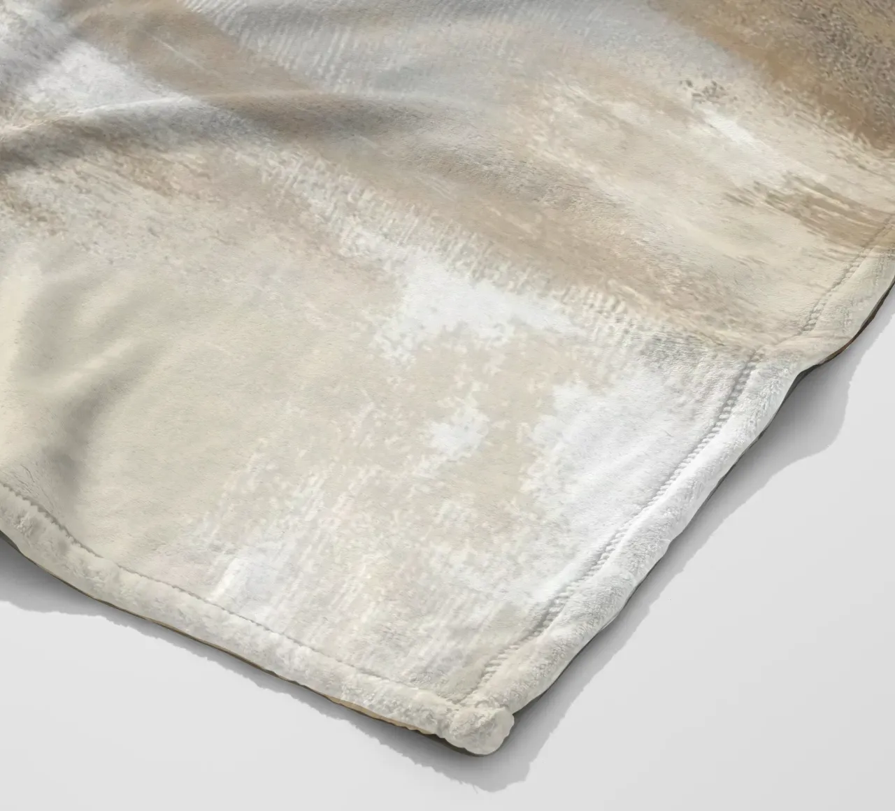 Astratto nei colori del marrone coperta in pile da Pictura