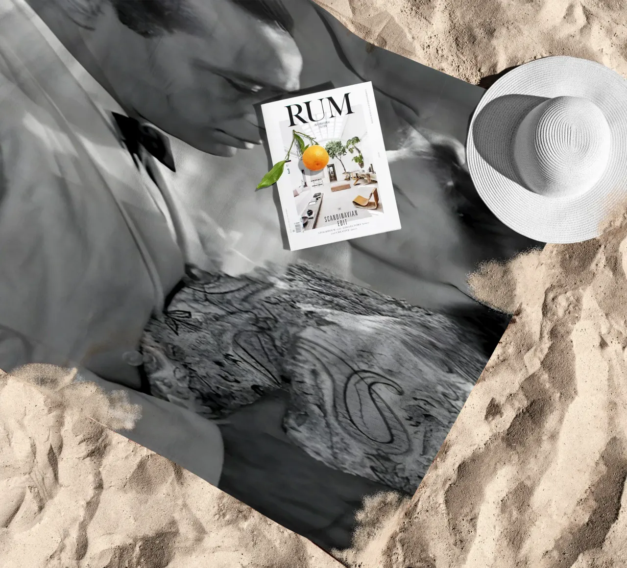 Rick Blaine and llsg Lund telo mare da Low poly art