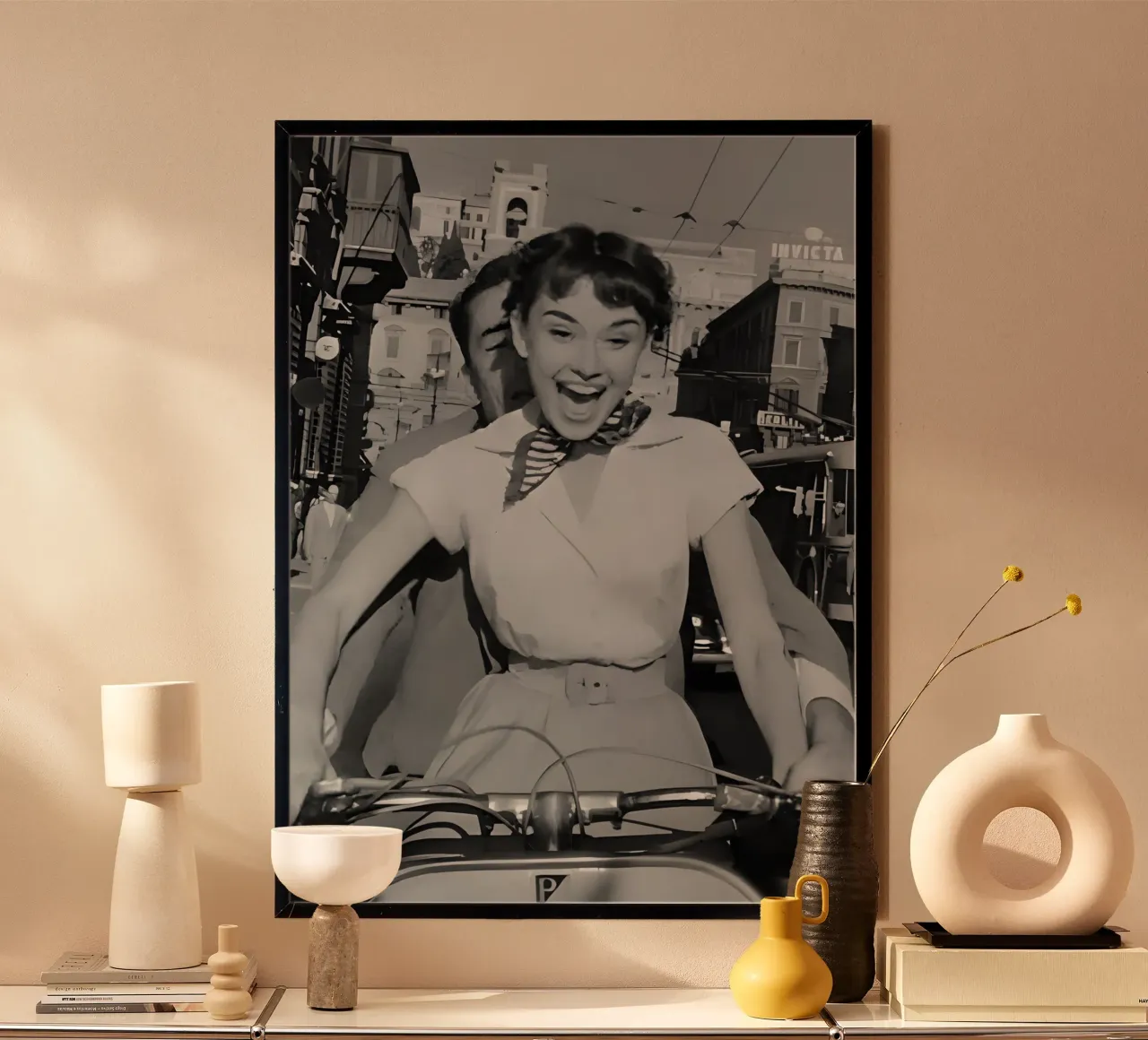Audrey Hepburn, carta hahnemühle da Low poly art