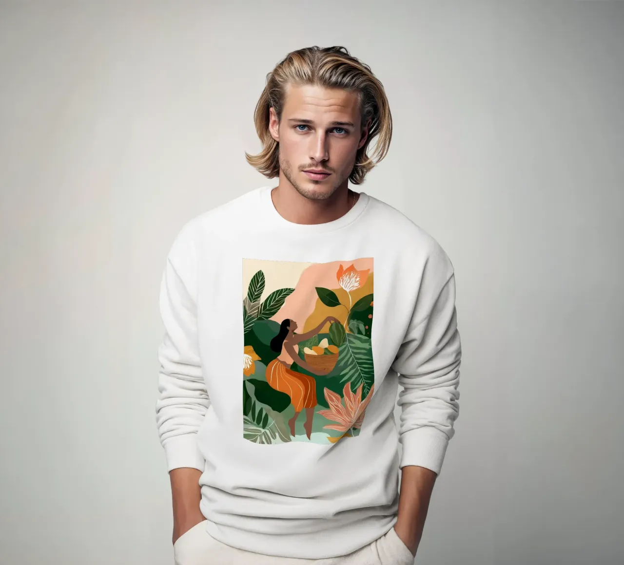 Beneath the Mango Sky felpa da Clara August