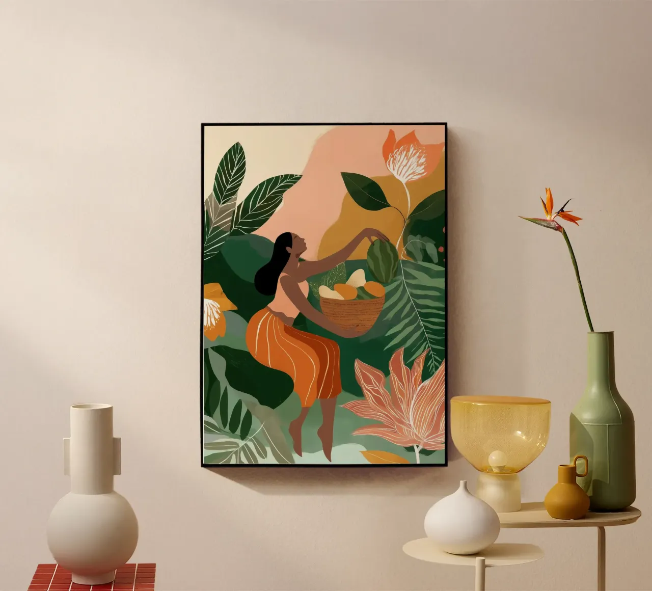 Beneath the Mango Sky plexiglass da Clara August