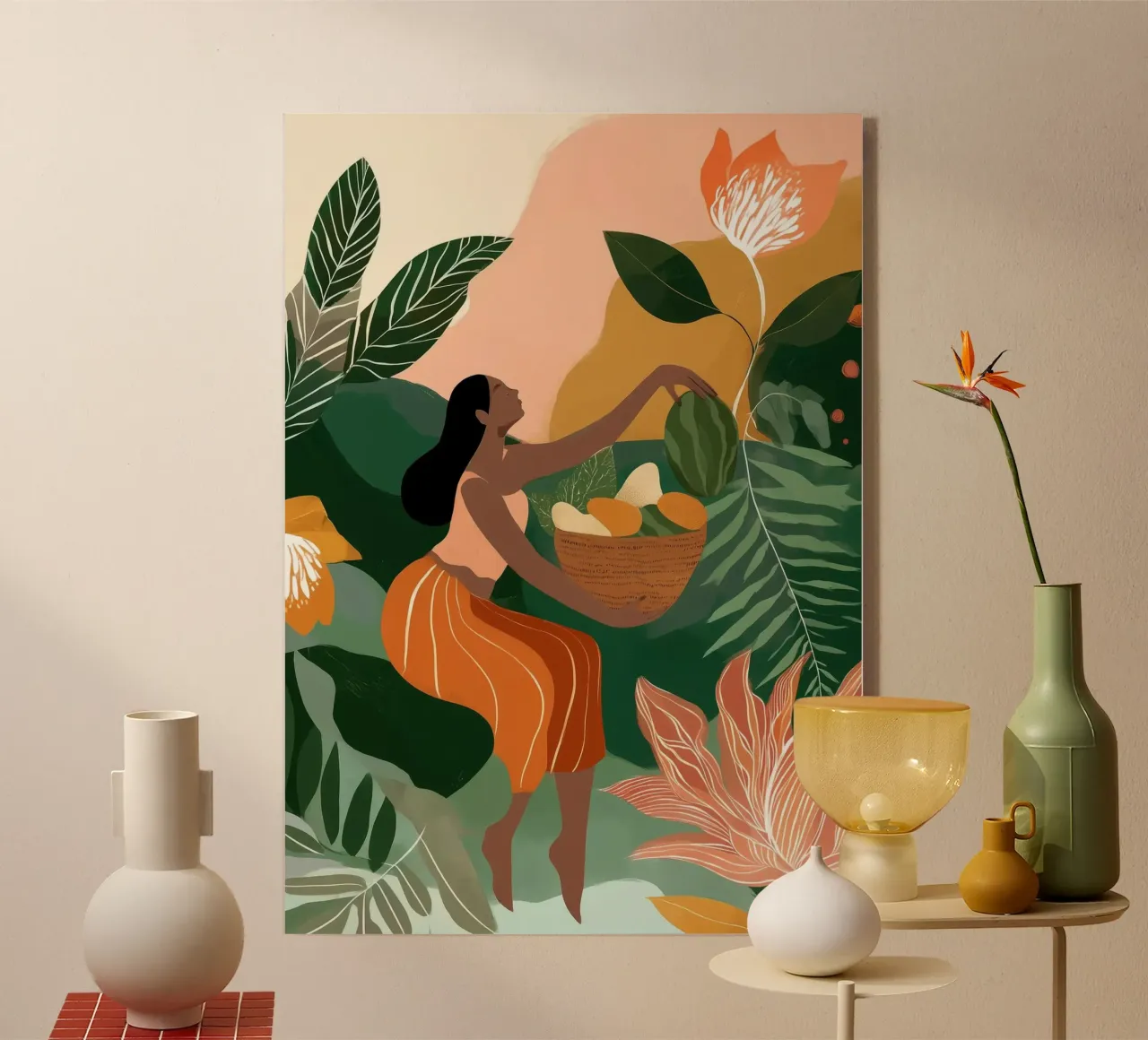 Beneath the Mango Sky plexiglass da Clara August