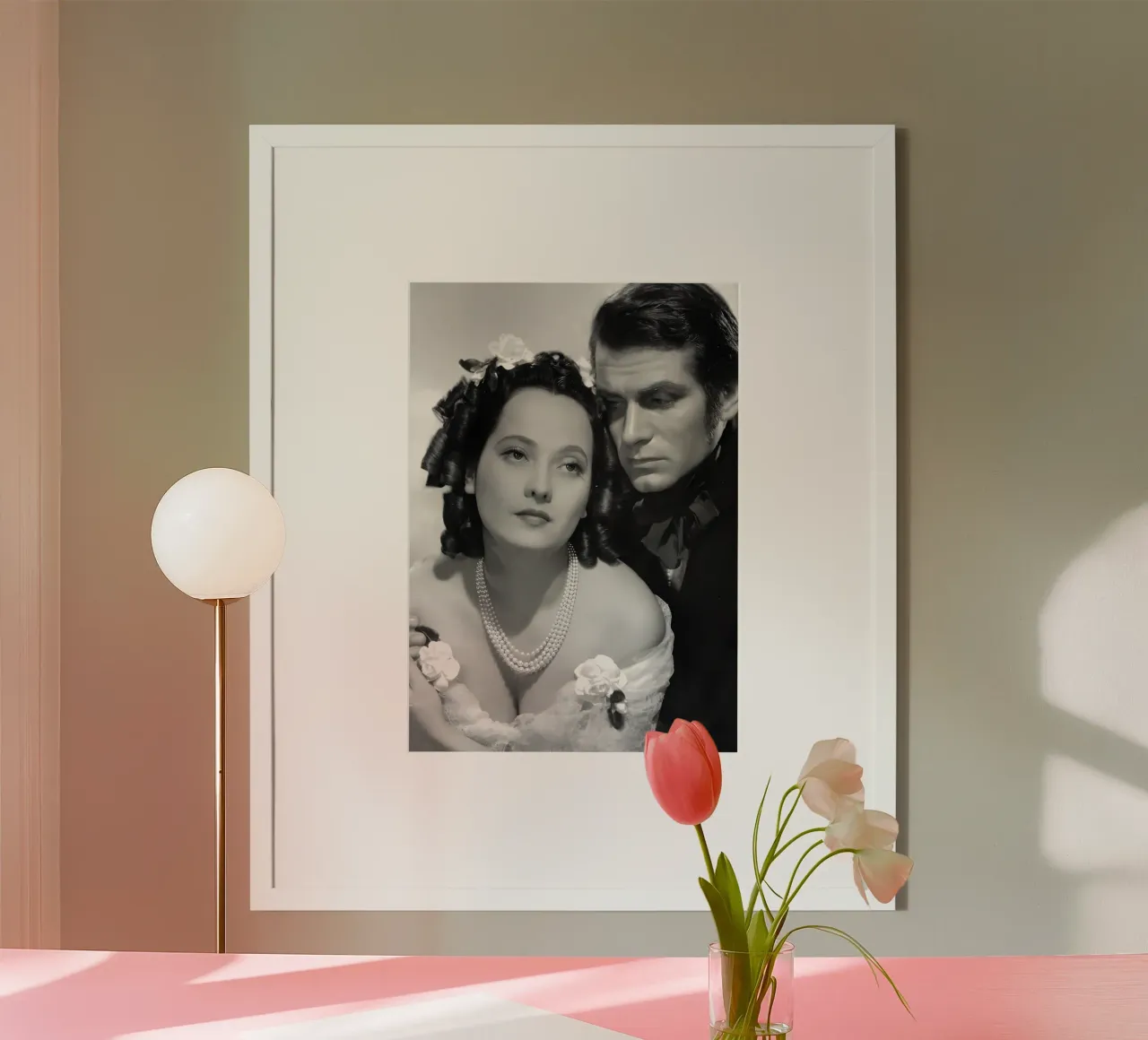 Cathy and Heathclif carta hahnemühle da Low poly art