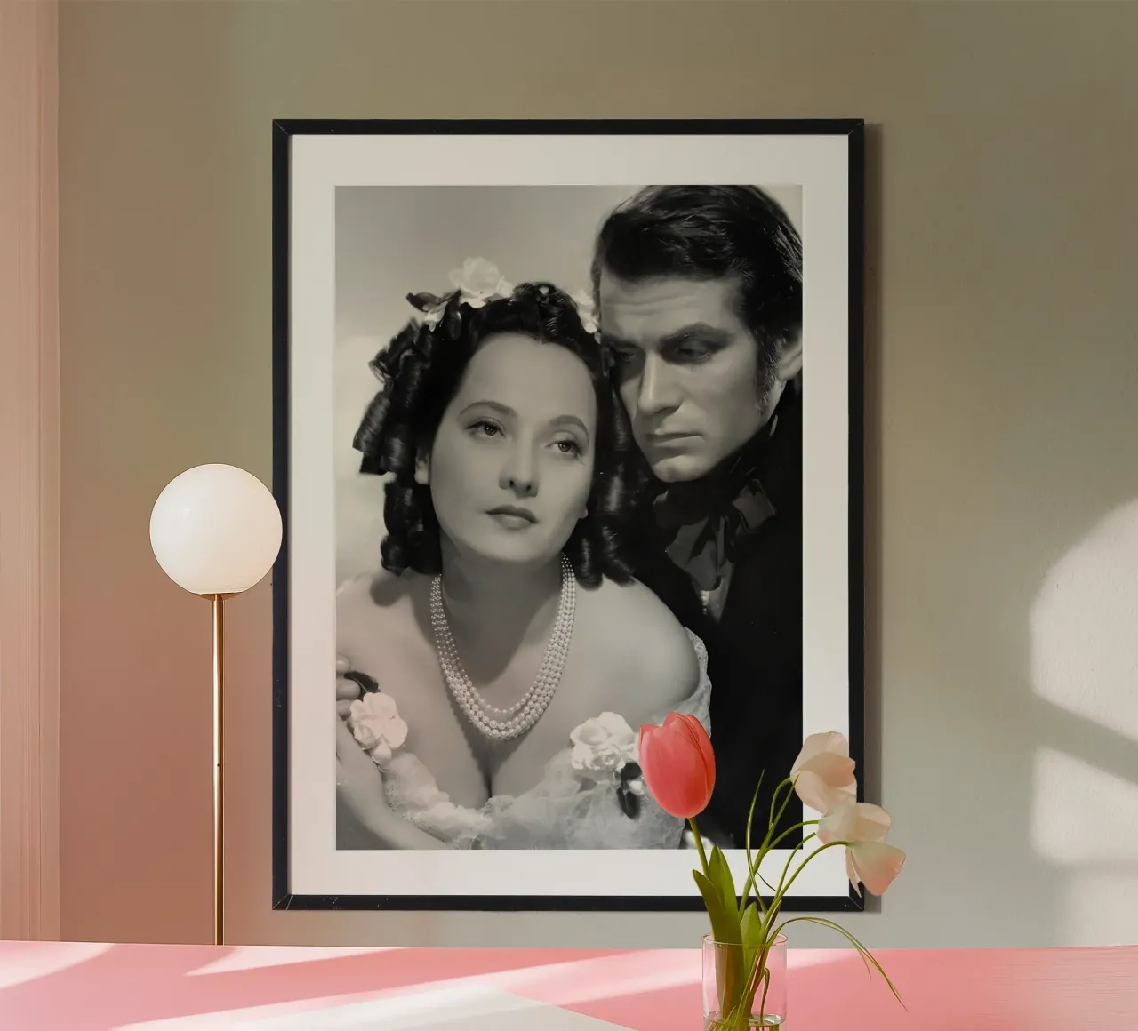 Cathy and Heathclif carta hahnemühle da Low poly art