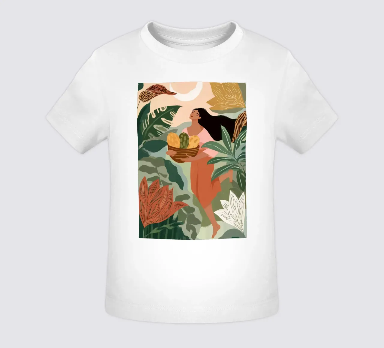 She Rises from the Garden Moon maglietta neonato da Clara August