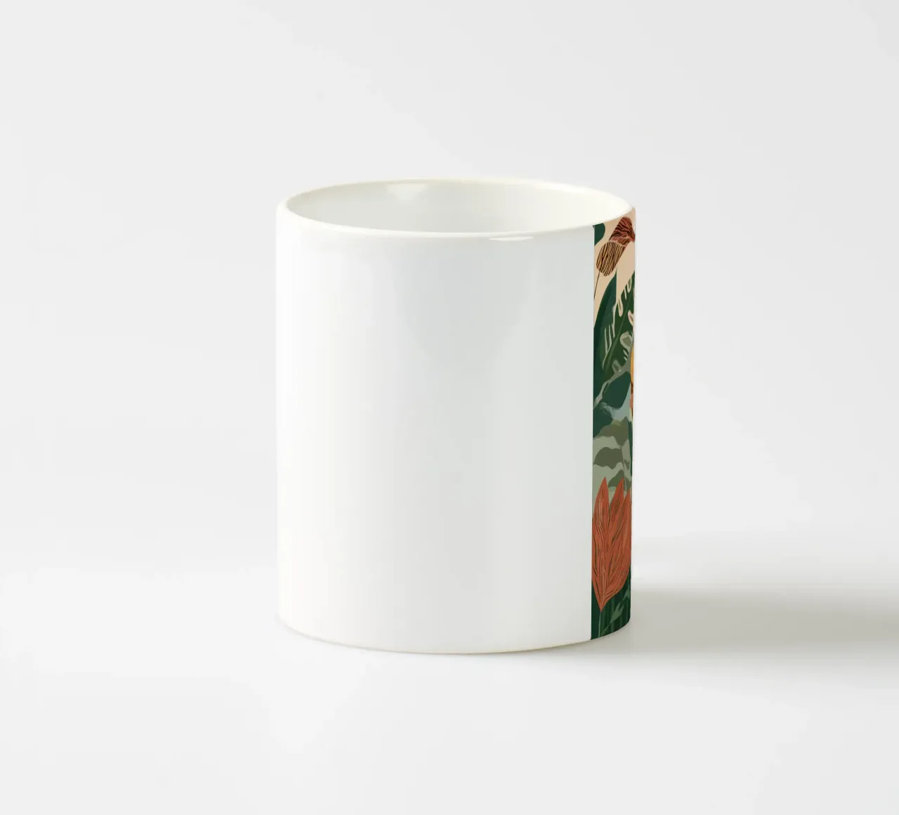 She Rises from the Garden Moon tazza in ceramica da Clara August
