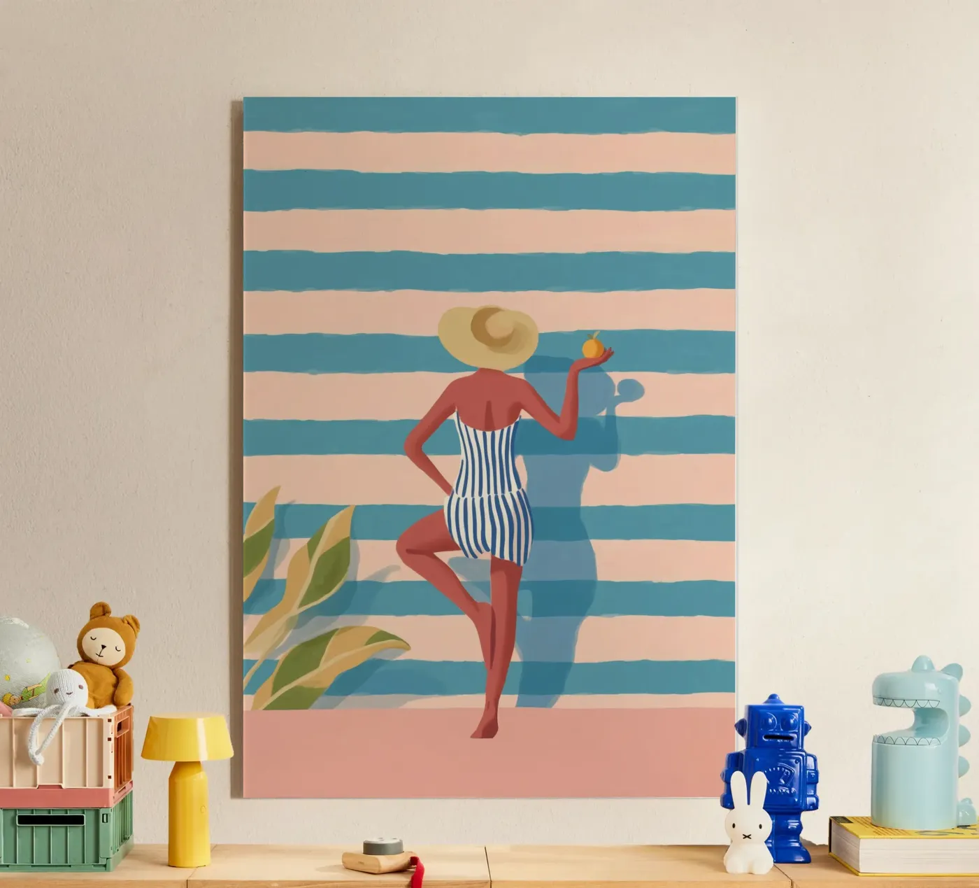 Citrus & Stripes plexiglass da Clara August