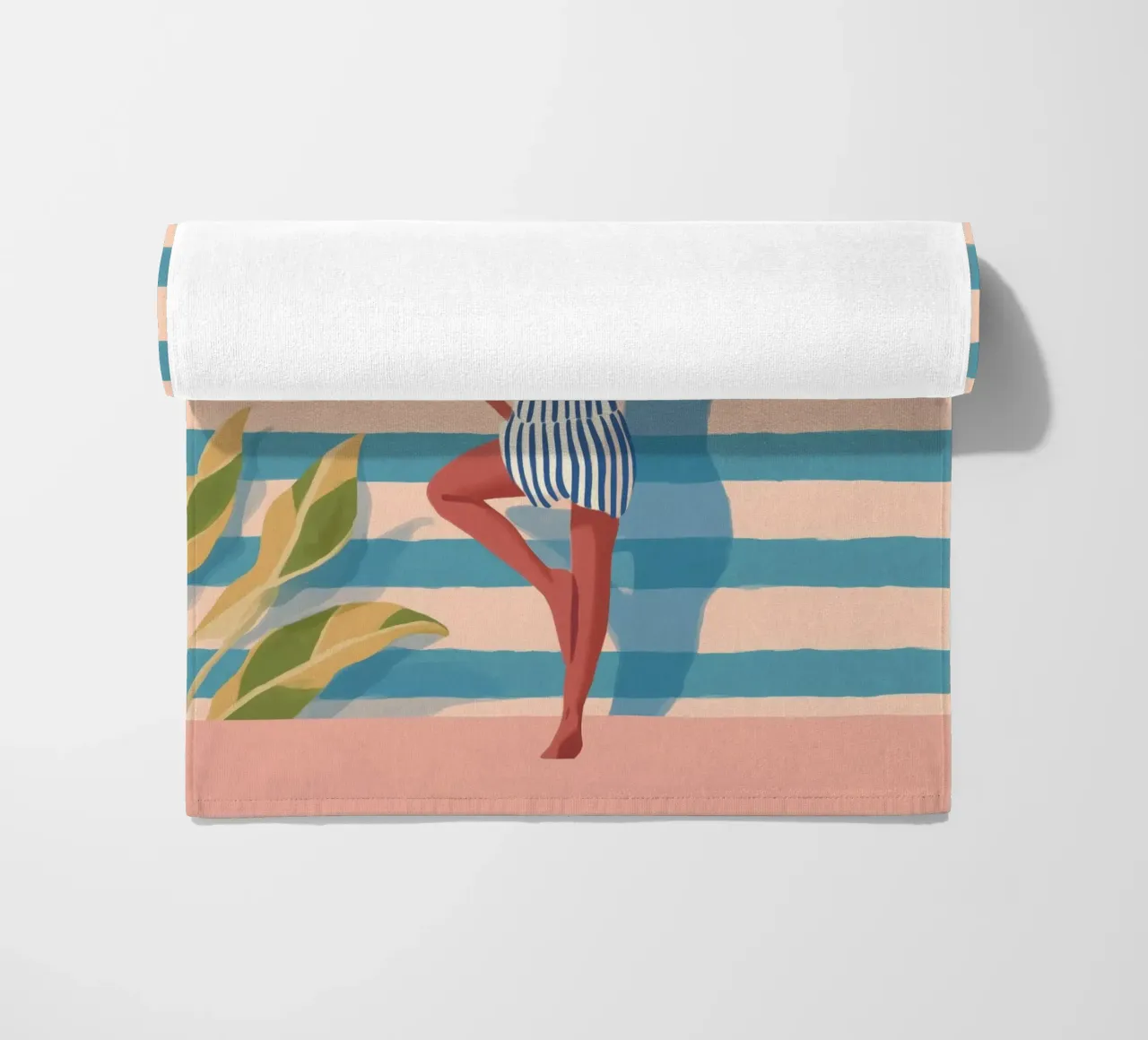 Citrus & Stripes telo mare da Clara August