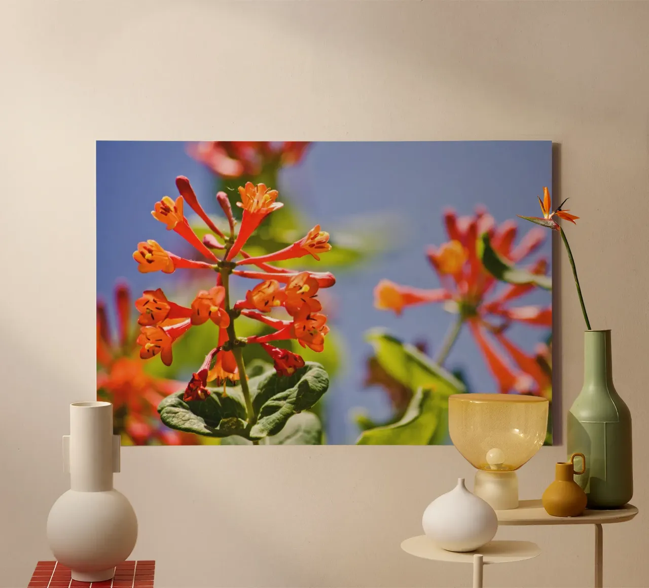 Poesia in fiore selvaggio tela con Cornice a cassetta da PhotoVibe Decor