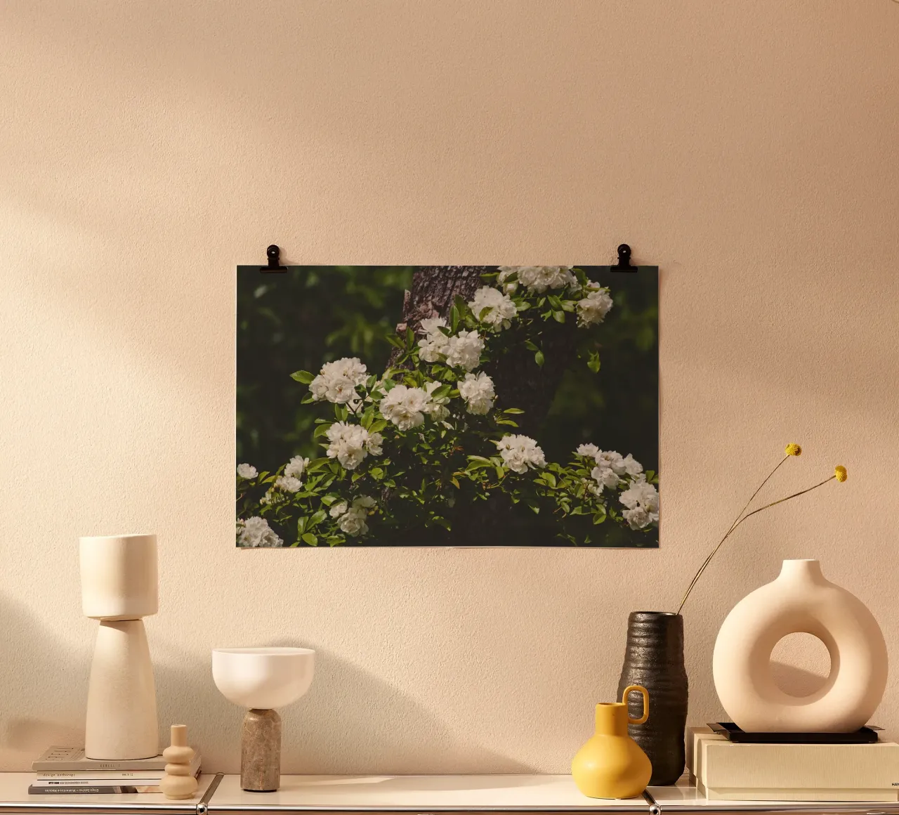 Poesia in fiore selvaggio poster da PhotoVibe Decor