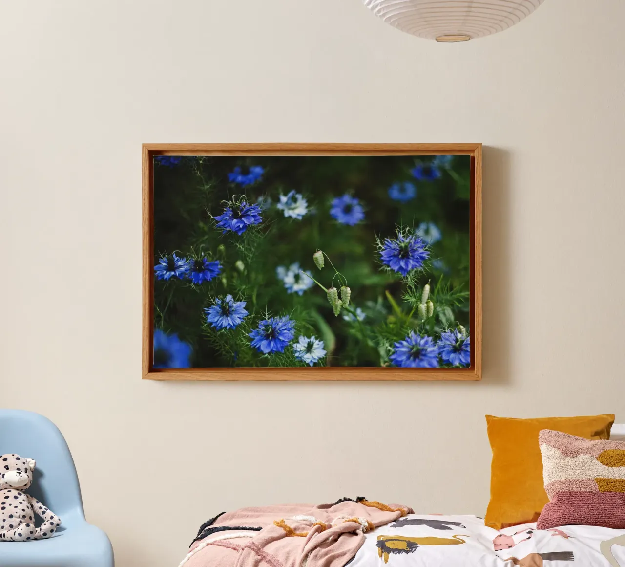 Poesia in fiore selvaggio tela con Cornice a cassetta da PhotoVibe Decor