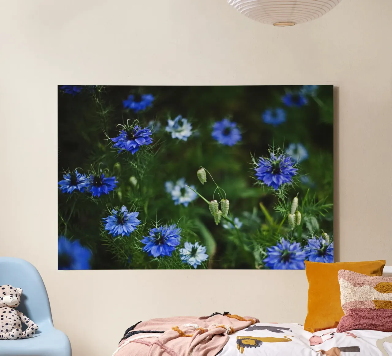 Poesia in fiore selvaggio tela con Cornice a cassetta da PhotoVibe Decor