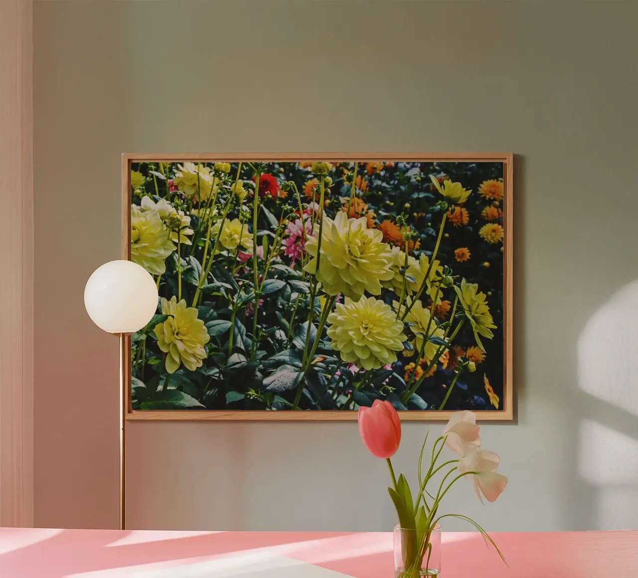 Poesia in fiore selvaggio alluminio dibond da PhotoVibe Decor