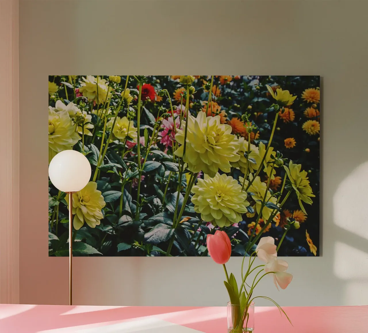 Poesia in fiore selvaggio alluminio dibond da PhotoVibe Decor