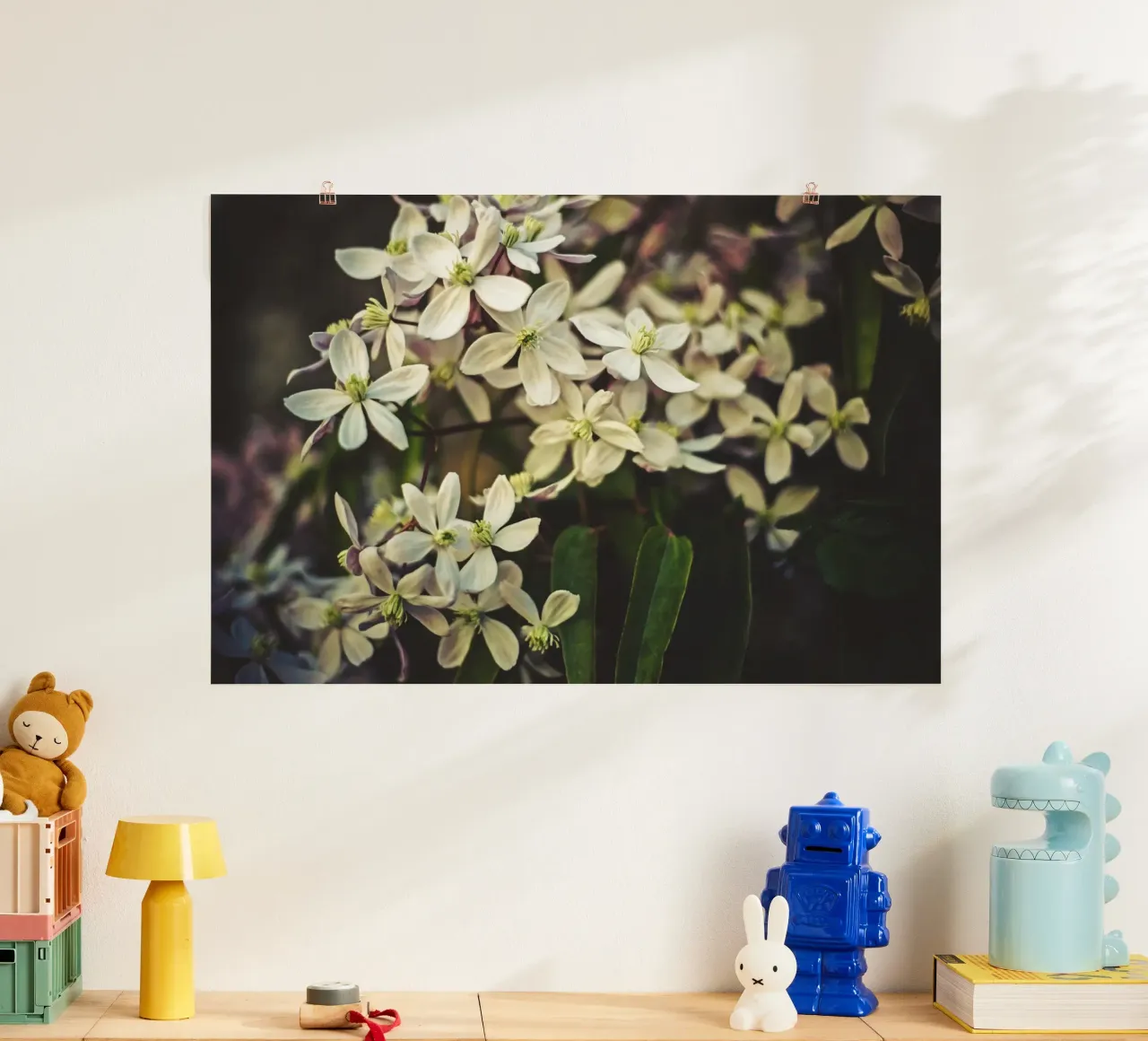 Poesia in fiore selvaggio poster da PhotoVibe Decor
