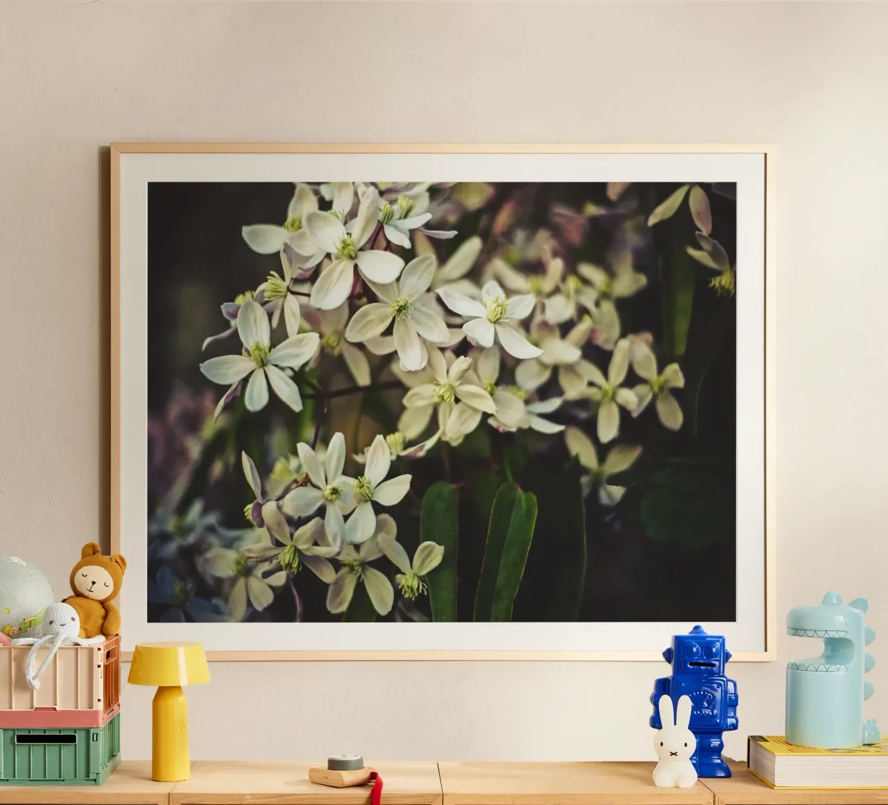 Poesia in fiore selvaggio poster da PhotoVibe Decor