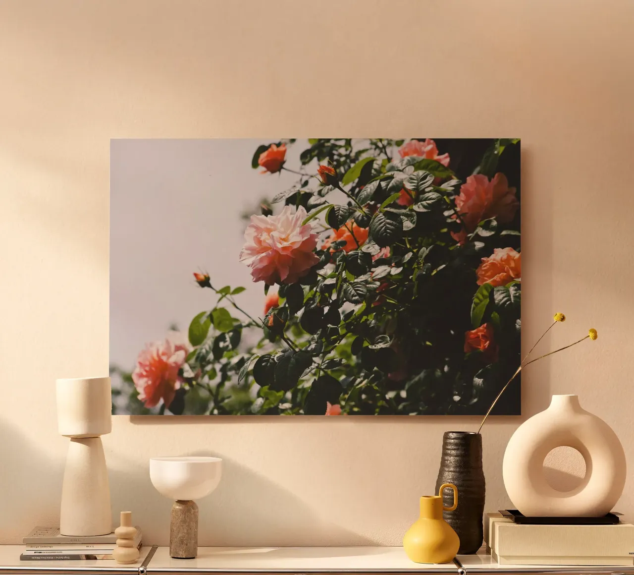 Poesia in fiore selvaggio alluminio dibond da PhotoVibe Decor