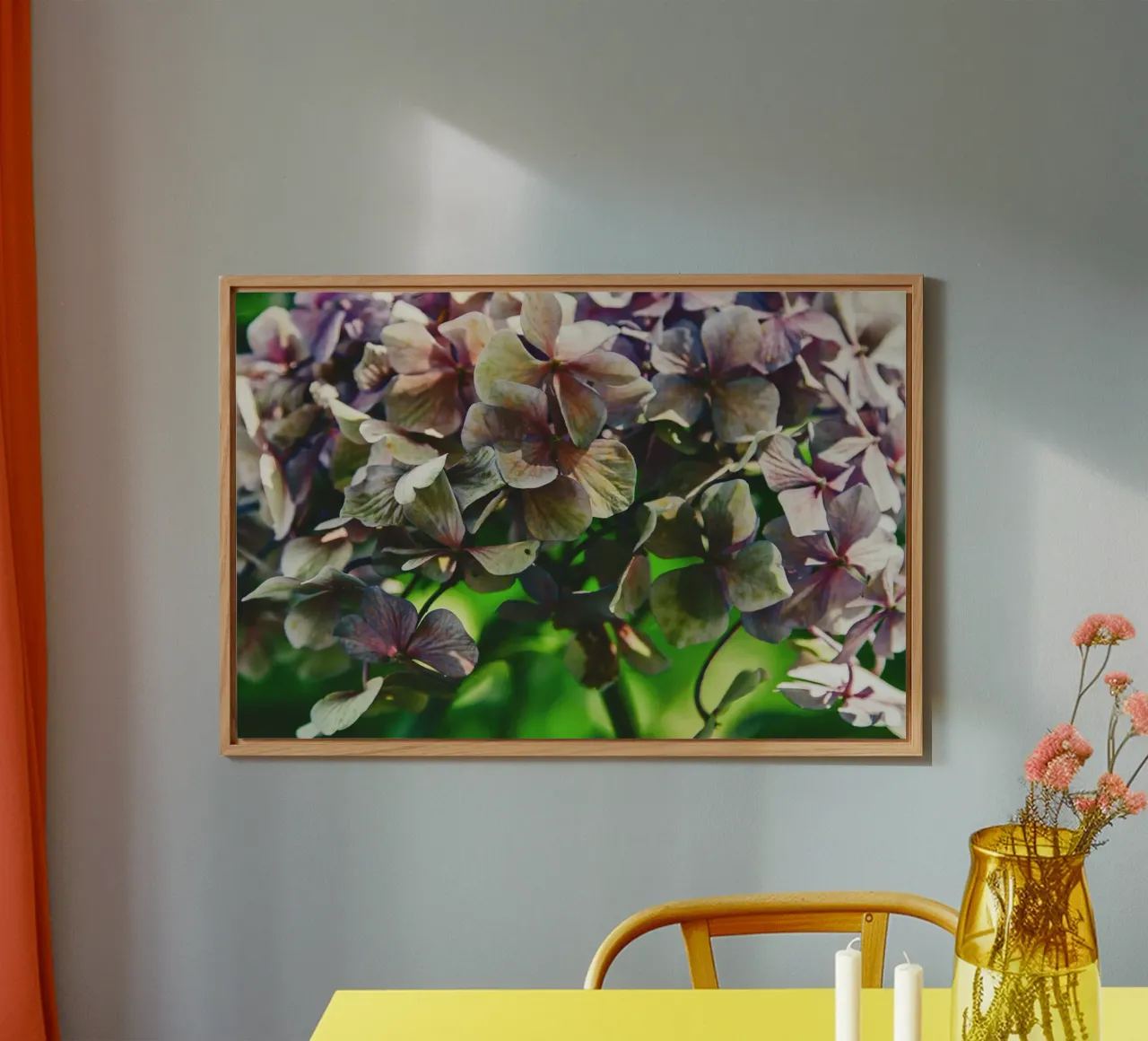Poesia in fiore selvaggio alluminio dibond da PhotoVibe Decor