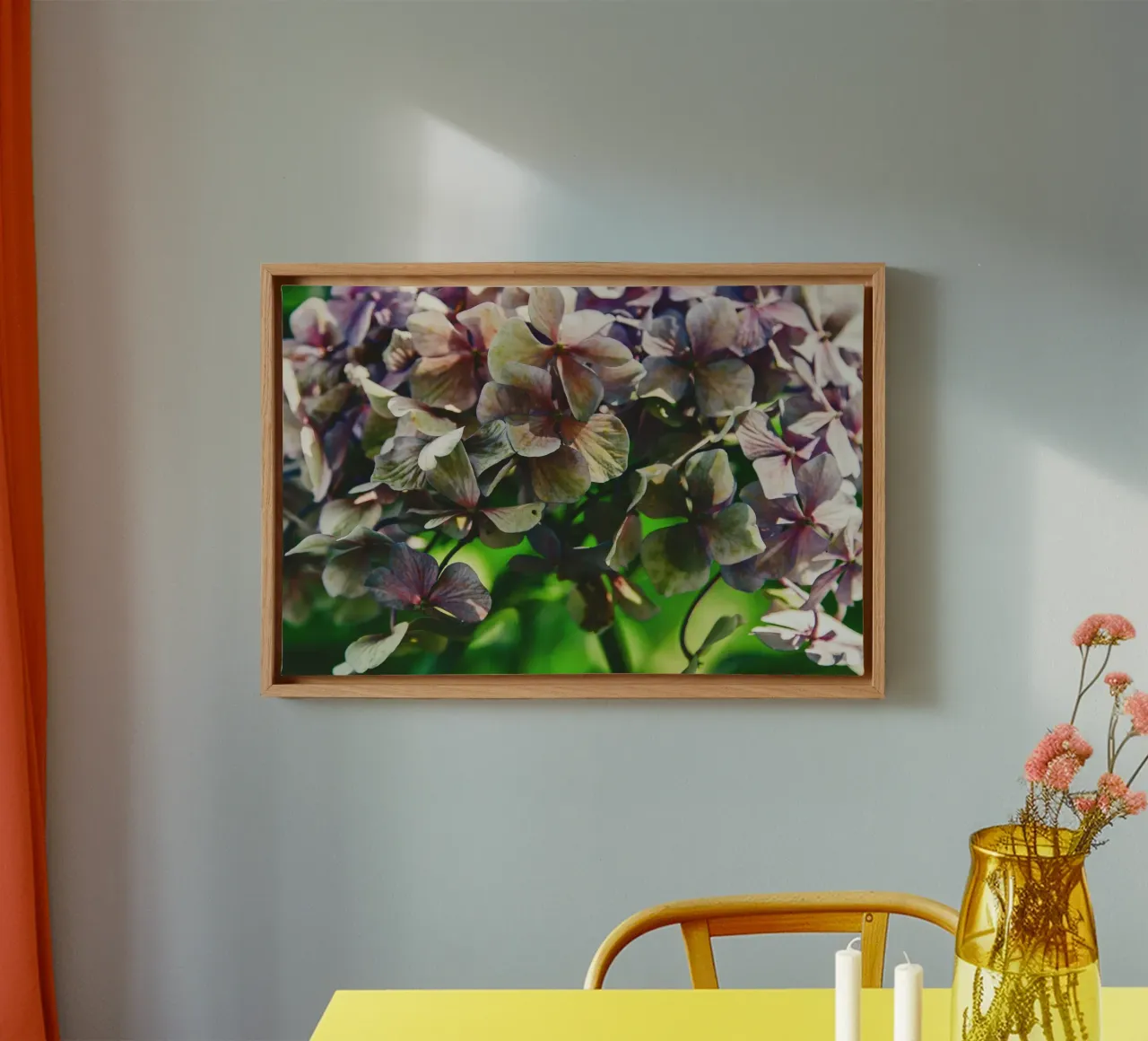 Poesia in fiore selvaggio tela con Cornice a cassetta da PhotoVibe Decor