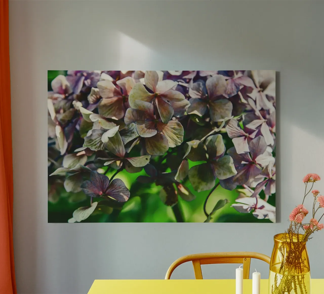 Poesia in fiore selvaggio tela con Cornice a cassetta da PhotoVibe Decor