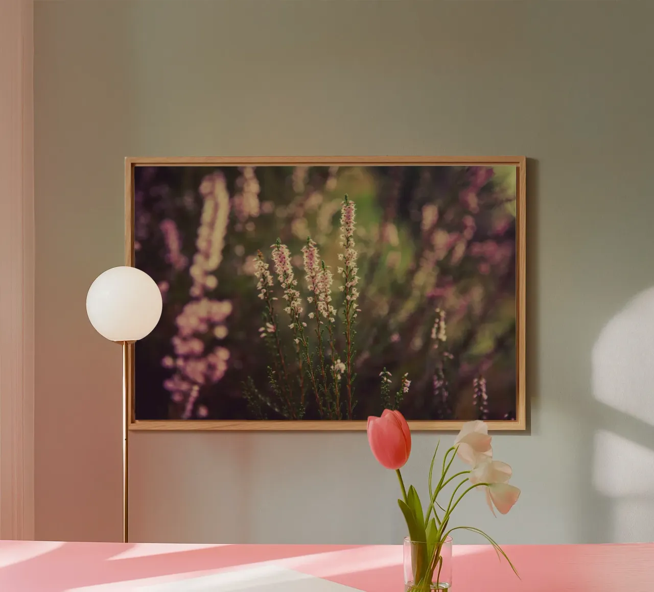 Poesia in fiore selvaggio alluminio dibond da PhotoVibe Decor
