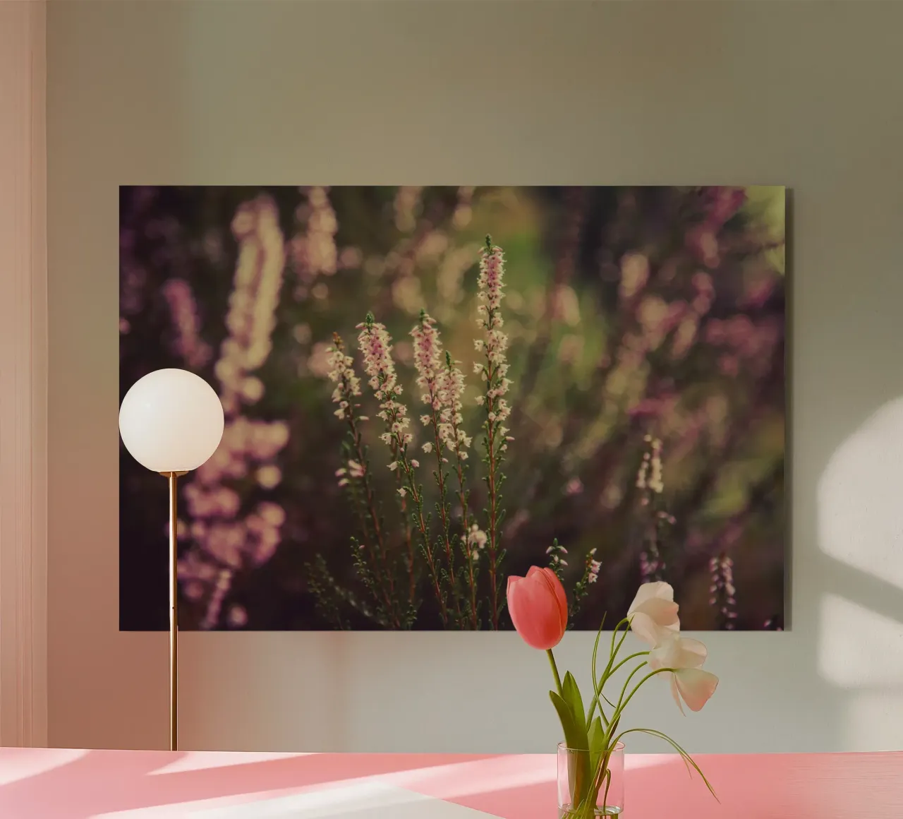 Poesia in fiore selvaggio alluminio dibond da PhotoVibe Decor