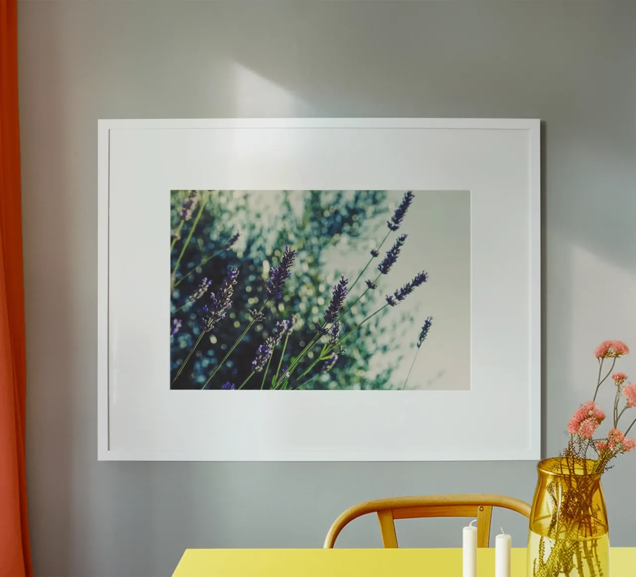 Poesia in fiore selvaggio poster da PhotoVibe Decor