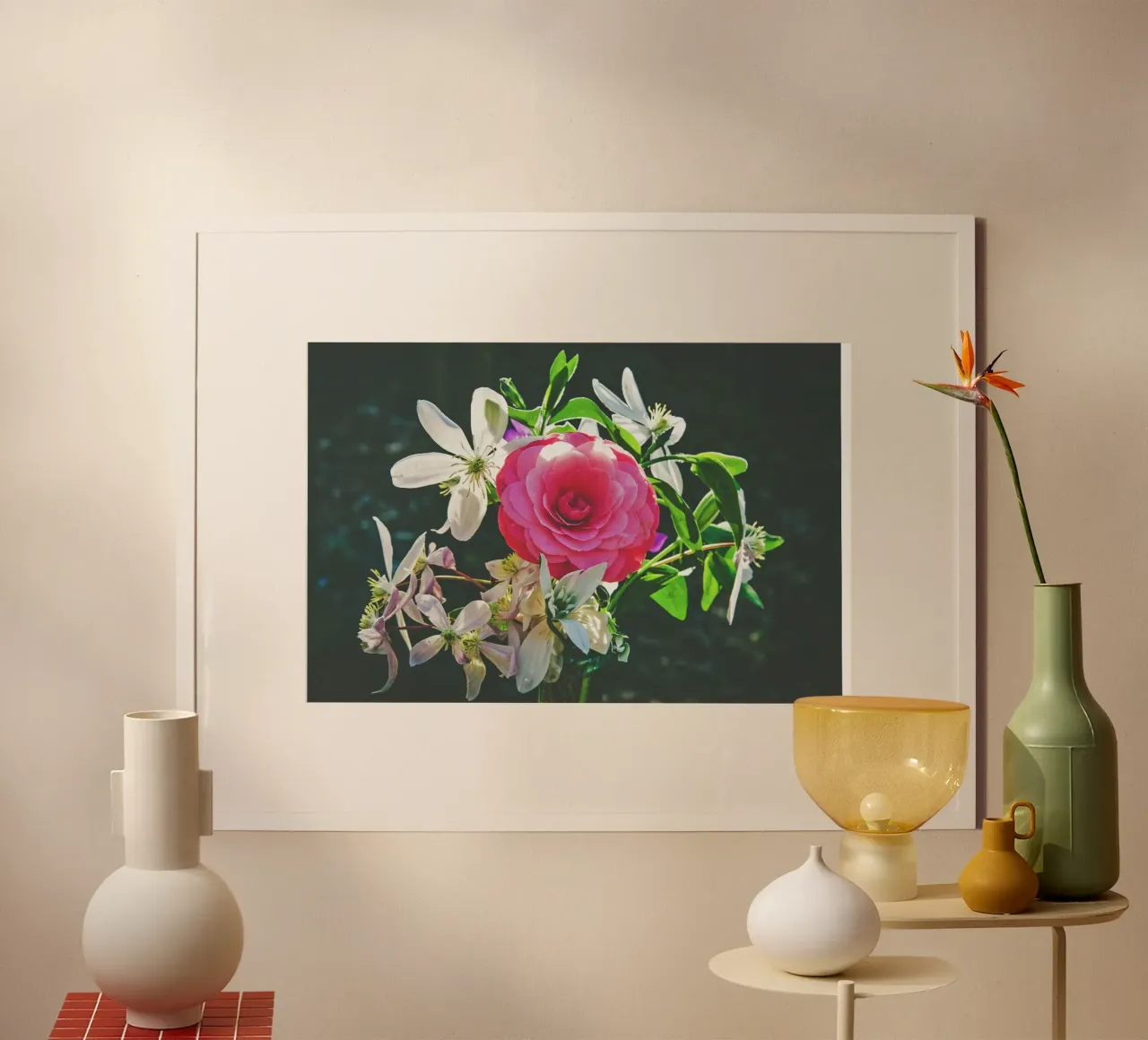 Poesia in fiore selvaggio poster da PhotoVibe Decor