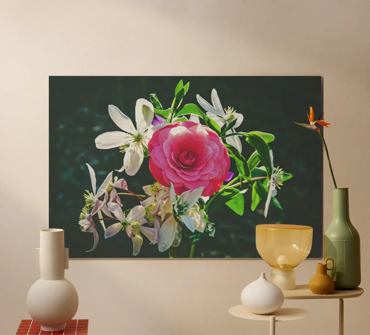 Poesia in fiore selvaggio poster da PhotoVibe Decor