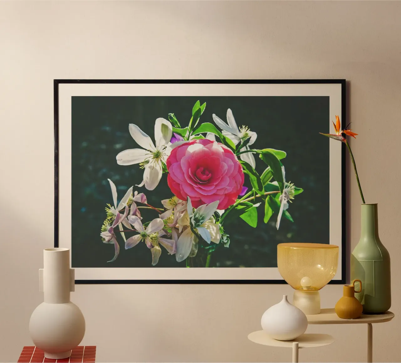 Poesia in fiore selvaggio poster da PhotoVibe Decor