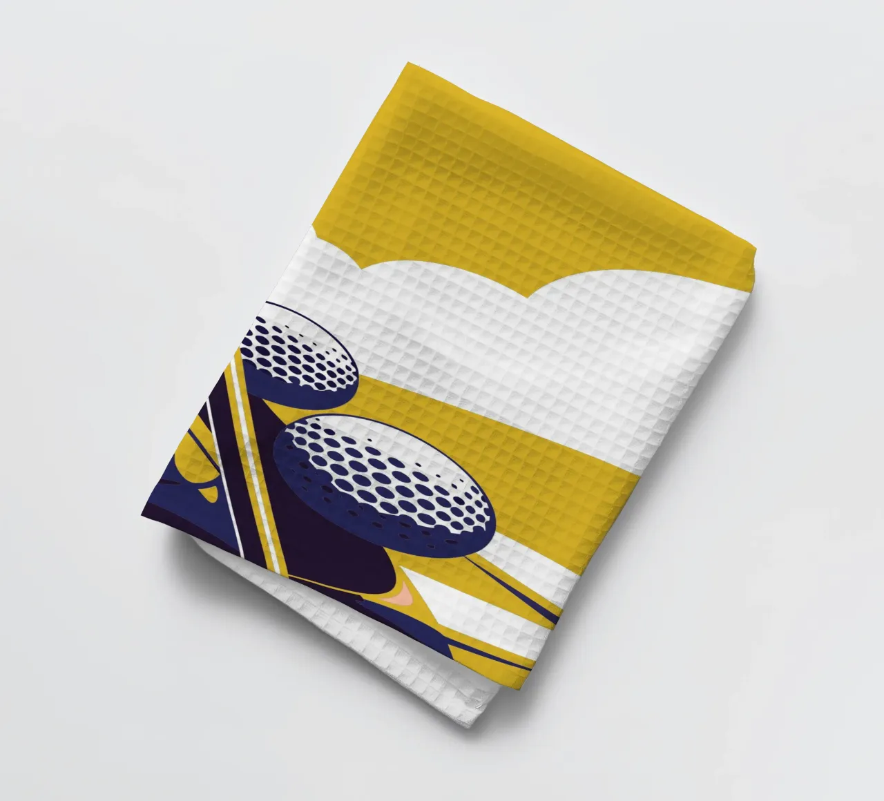 Playing Golf tea towel by STORE PRESENCE