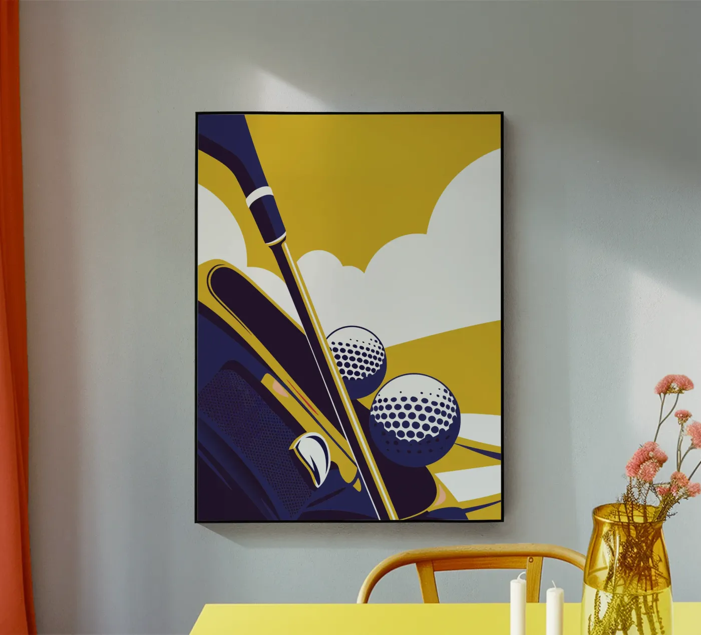 Playing Golf plexiglass da STORE PRESENCE