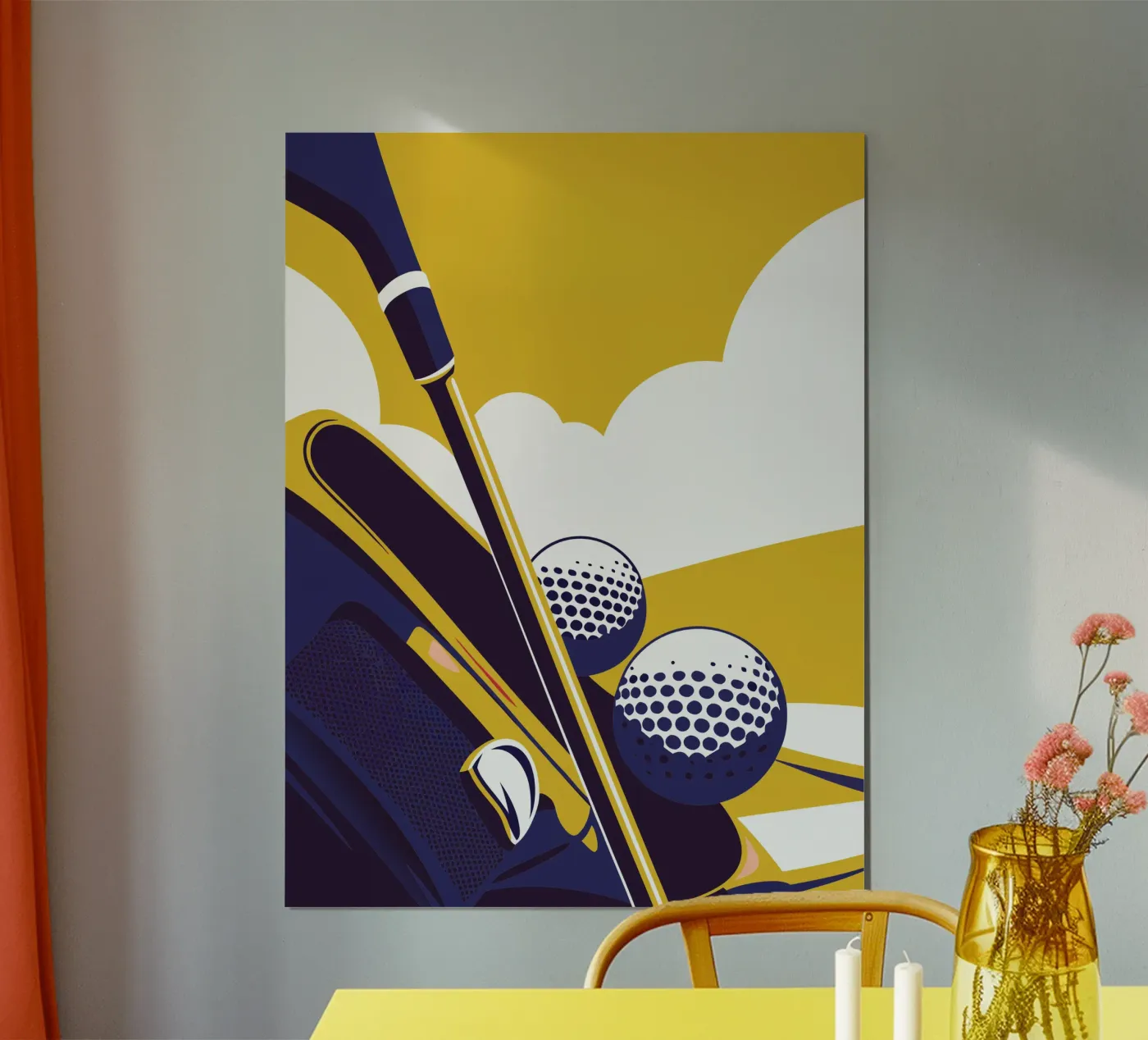 Playing Golf poster by STORE PRESENCE
