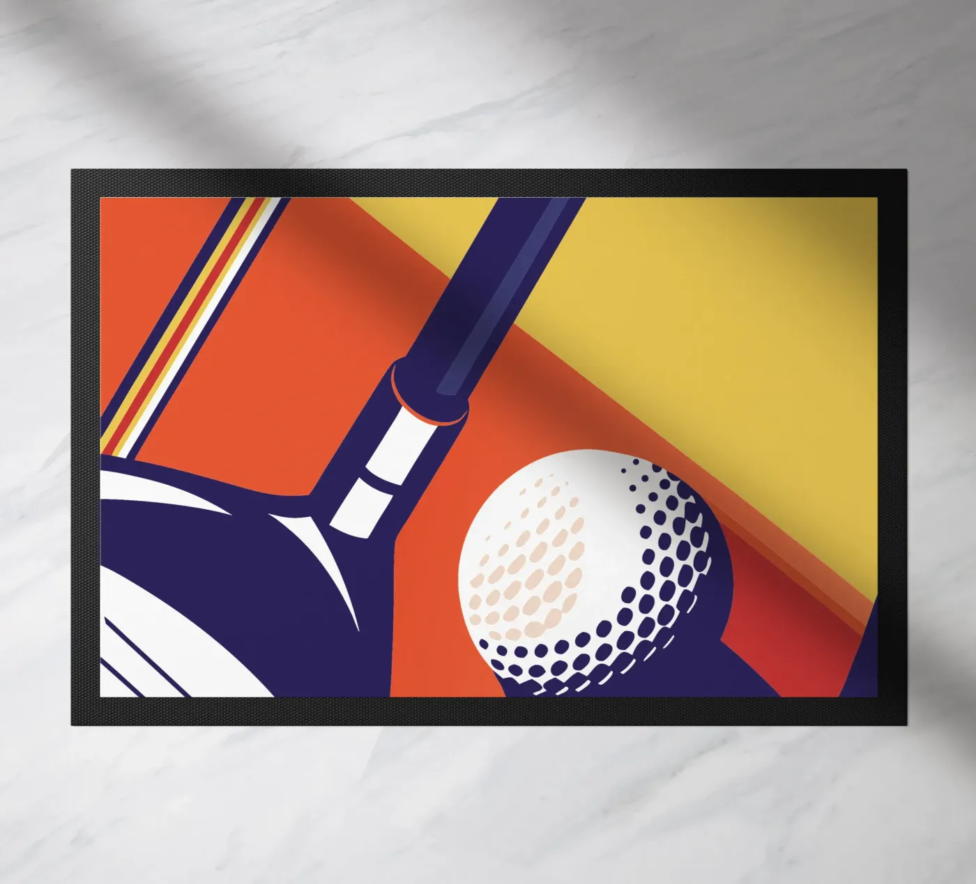 Playing Golf doormat by STORE PRESENCE