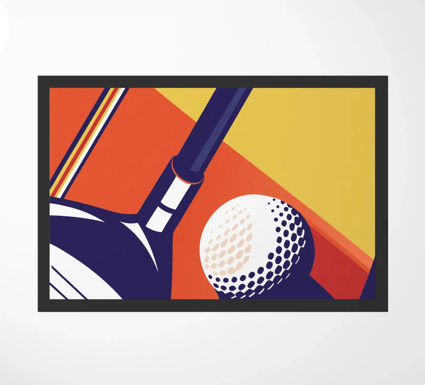 Playing Golf doormat by STORE PRESENCE