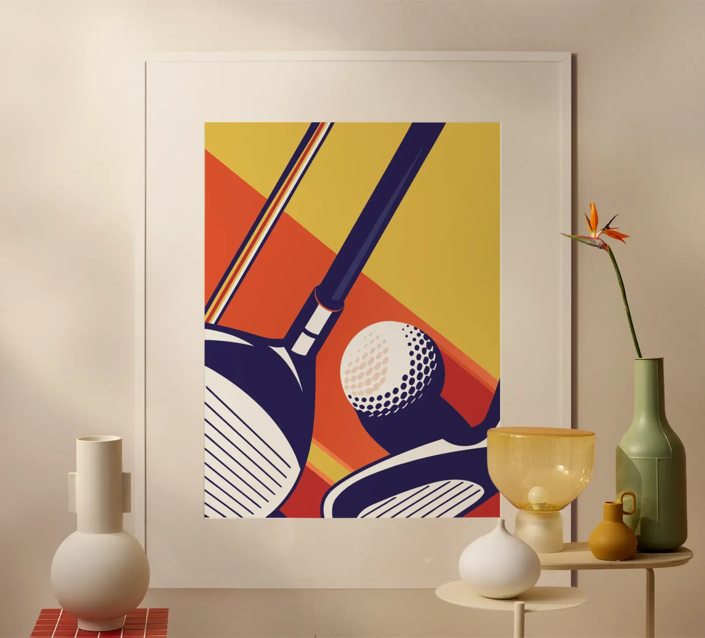 Playing Golf poster by STORE PRESENCE