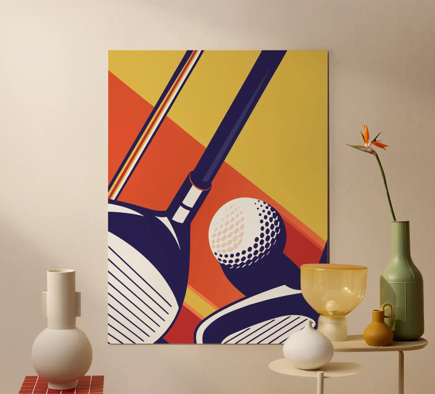 Playing Golf poster by STORE PRESENCE