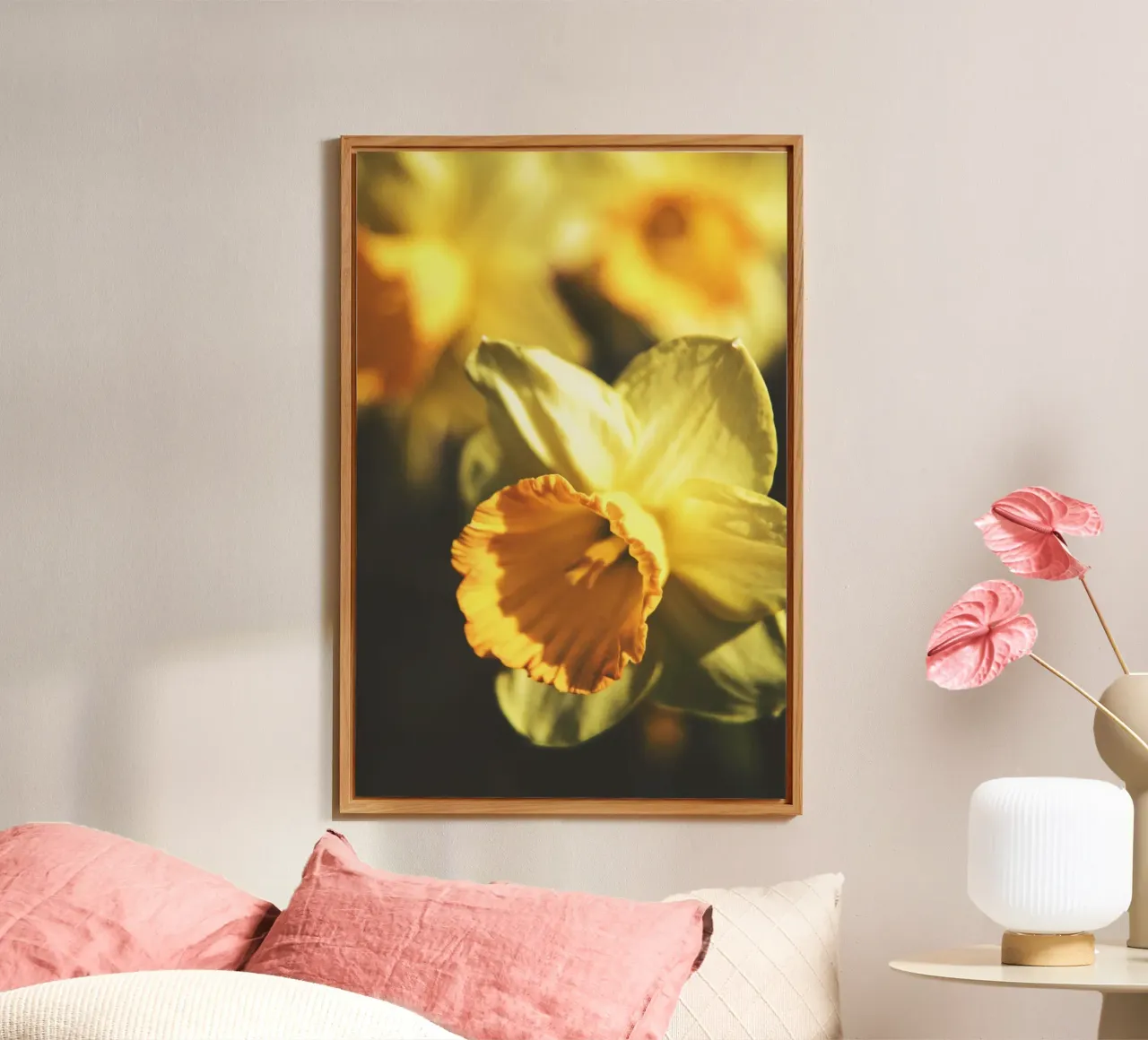 Poesia in fiore selvaggio alluminio dibond da PhotoVibe Decor