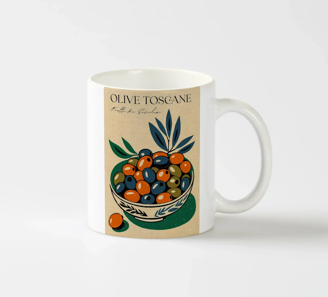 Frutti di Sicilia tazza in ceramica da Providence Mbabazi Studio