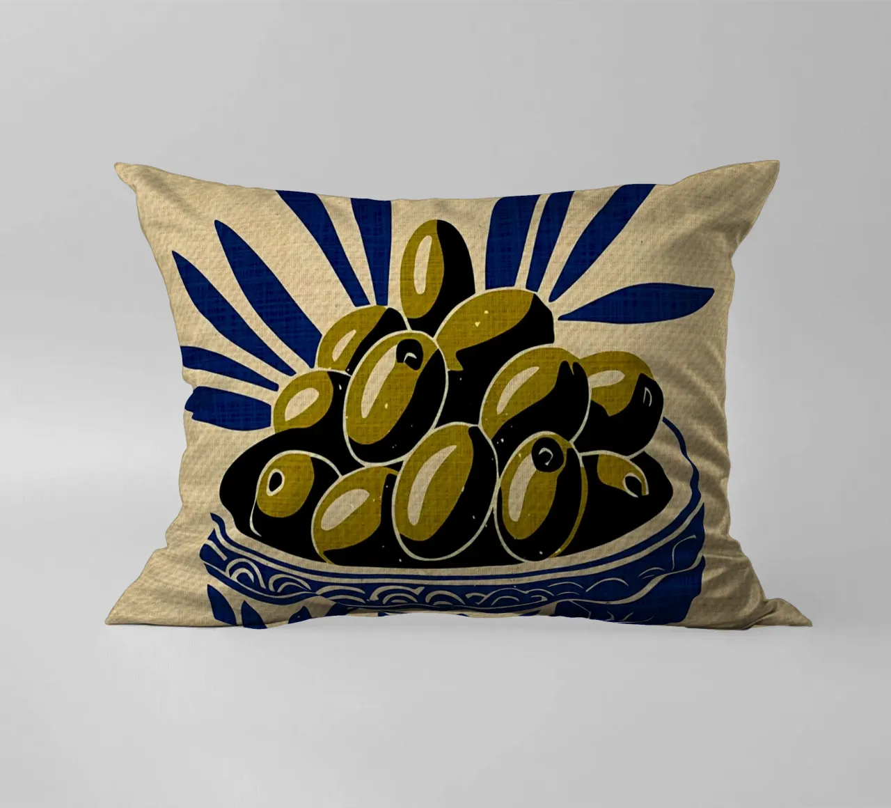 Olive della Calcidica cuscino da Providence Mbabazi Studio
