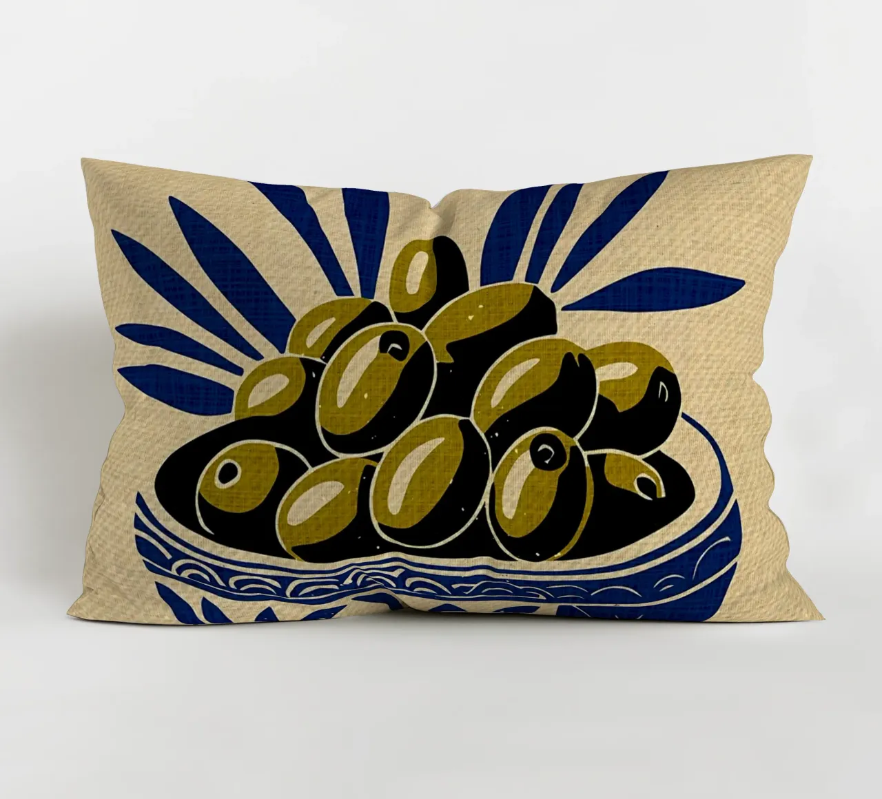 Olive della Calcidica cuscino da Providence Mbabazi Studio