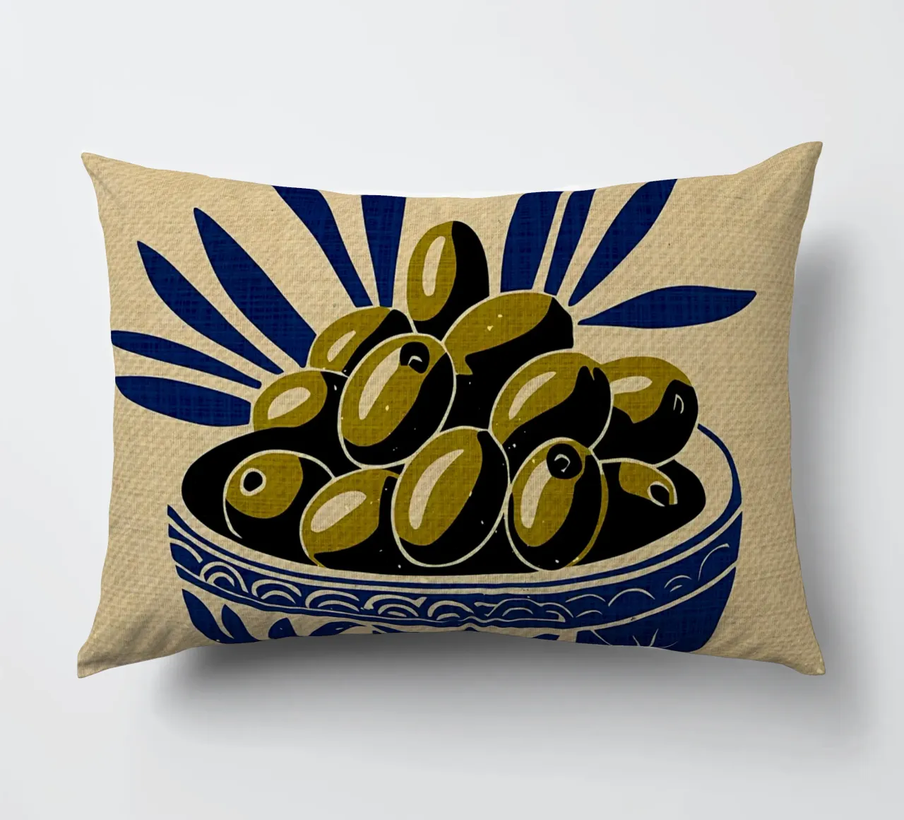 Olive della Calcidica cuscino da Providence Mbabazi Studio