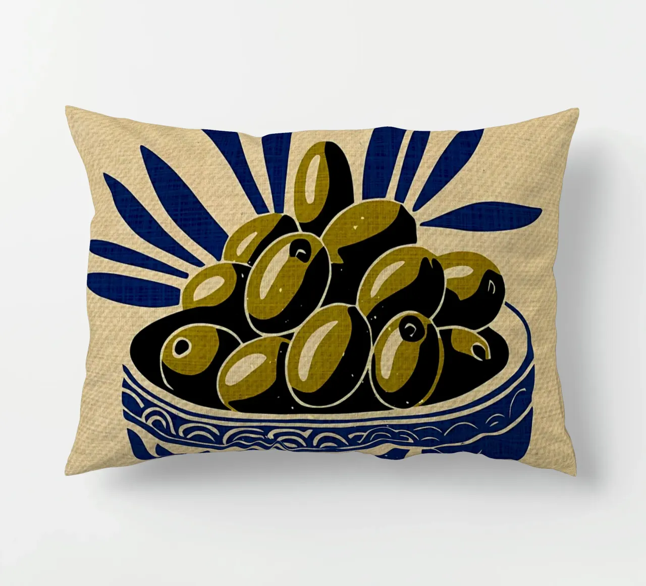 Olive della Calcidica cuscino da Providence Mbabazi Studio
