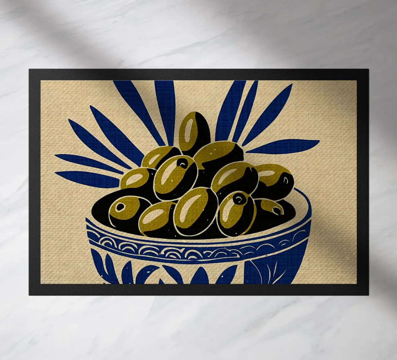 Olive della Calcidica zerbino da Providence Mbabazi Studio