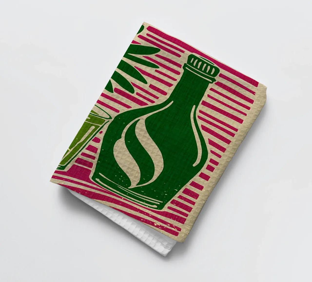 Hawaii Matcha Latte Geschirrtuch von Providence Mbabazi Studio